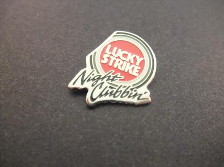 Lucky Strike Amerikaans sigarettenmerk (British American Tobacco) sponsor Formule 1, Night Clubbin